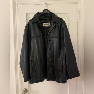 M.Julian Wilsons Leather 90s Black Jacket